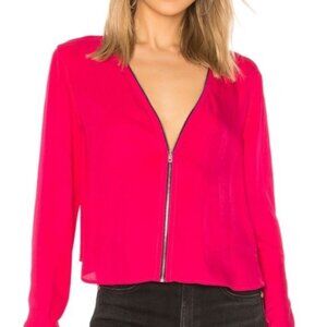 Rag & Bone Vanessa Bright Rose Top